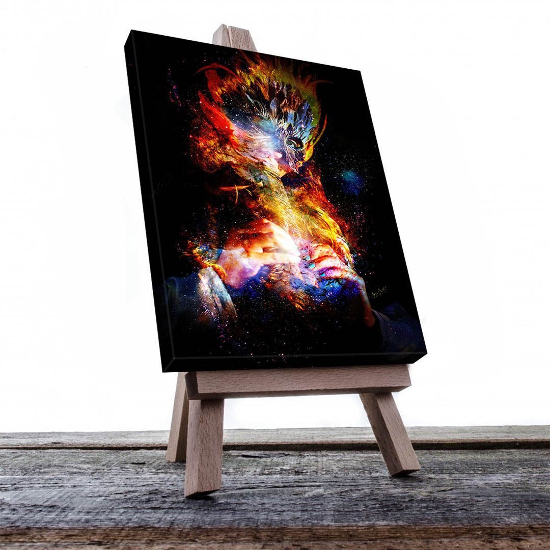 Cuadro Decorativo Holístico Flauta Sci-Fi #18V