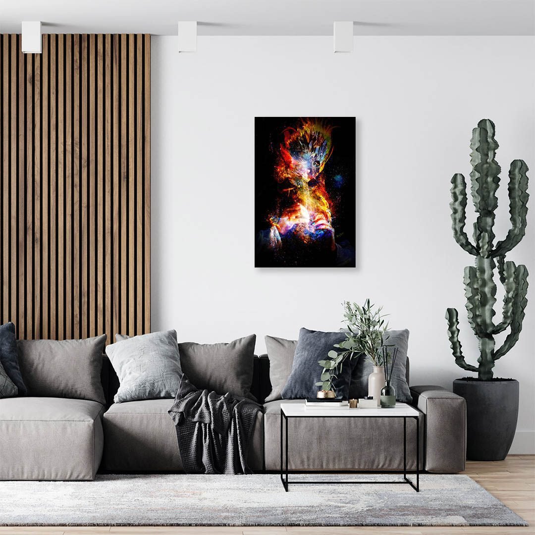 Cuadro Decorativo Holístico Flauta Sci-Fi #18V - Imagen 3