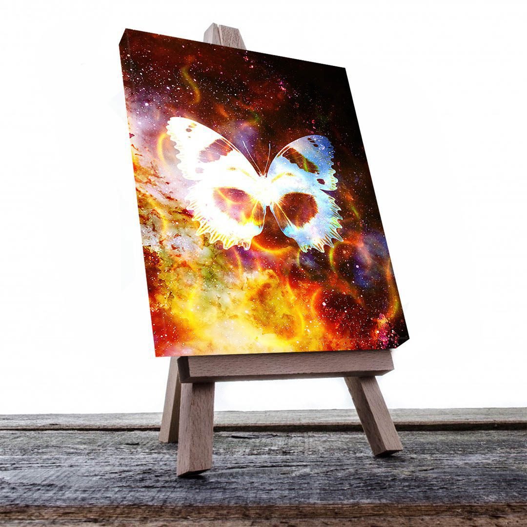 Cuadro Decorativo Holístico Sci-Fi Mariposa