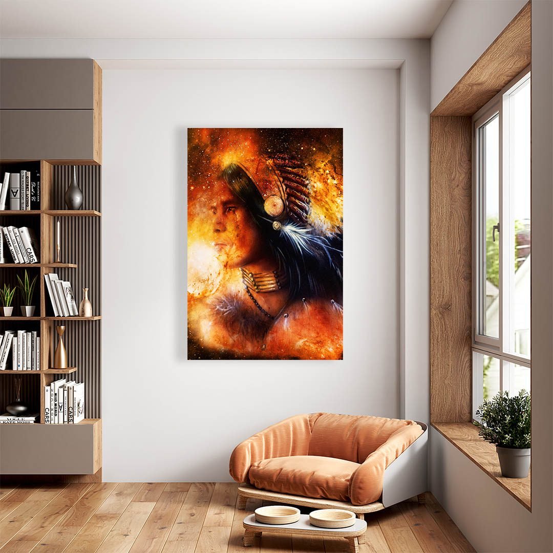 Cuadro Decorativo Holístico Amerindio #28V - Imagen 2