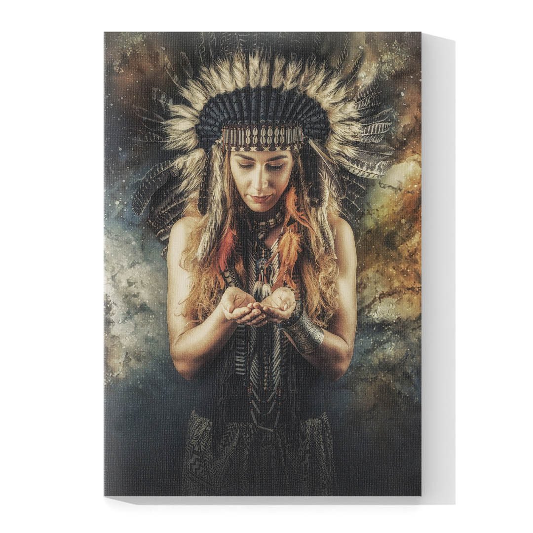 Cuadro Decorativo Holístico Amerindio #29V - Imagen 4