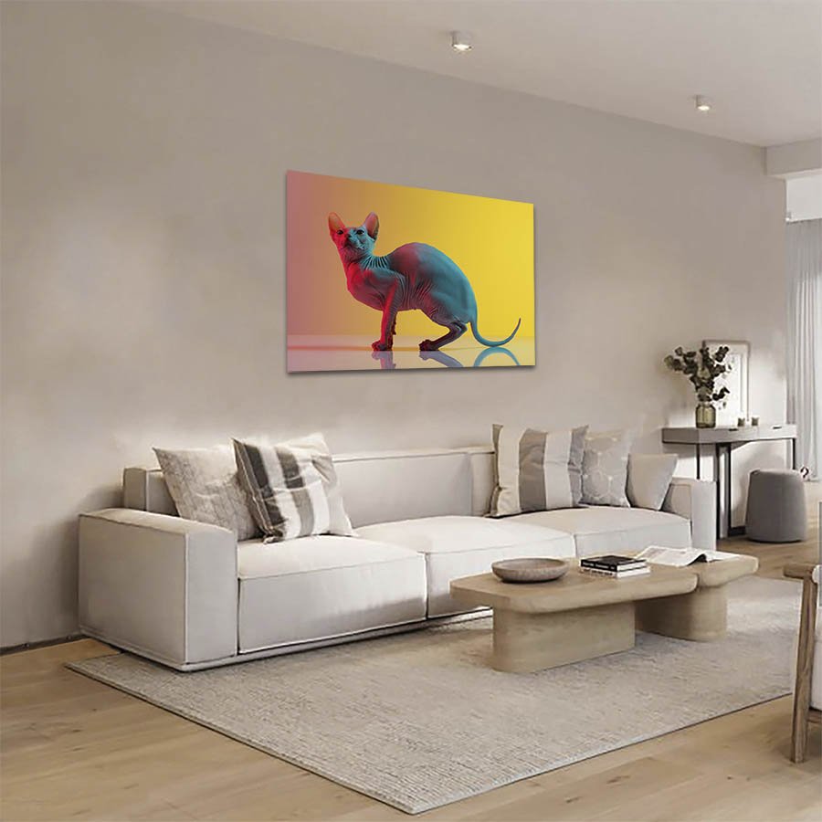 Cuadro Decorativo de Gato Esfinge #32 - Imagen 2