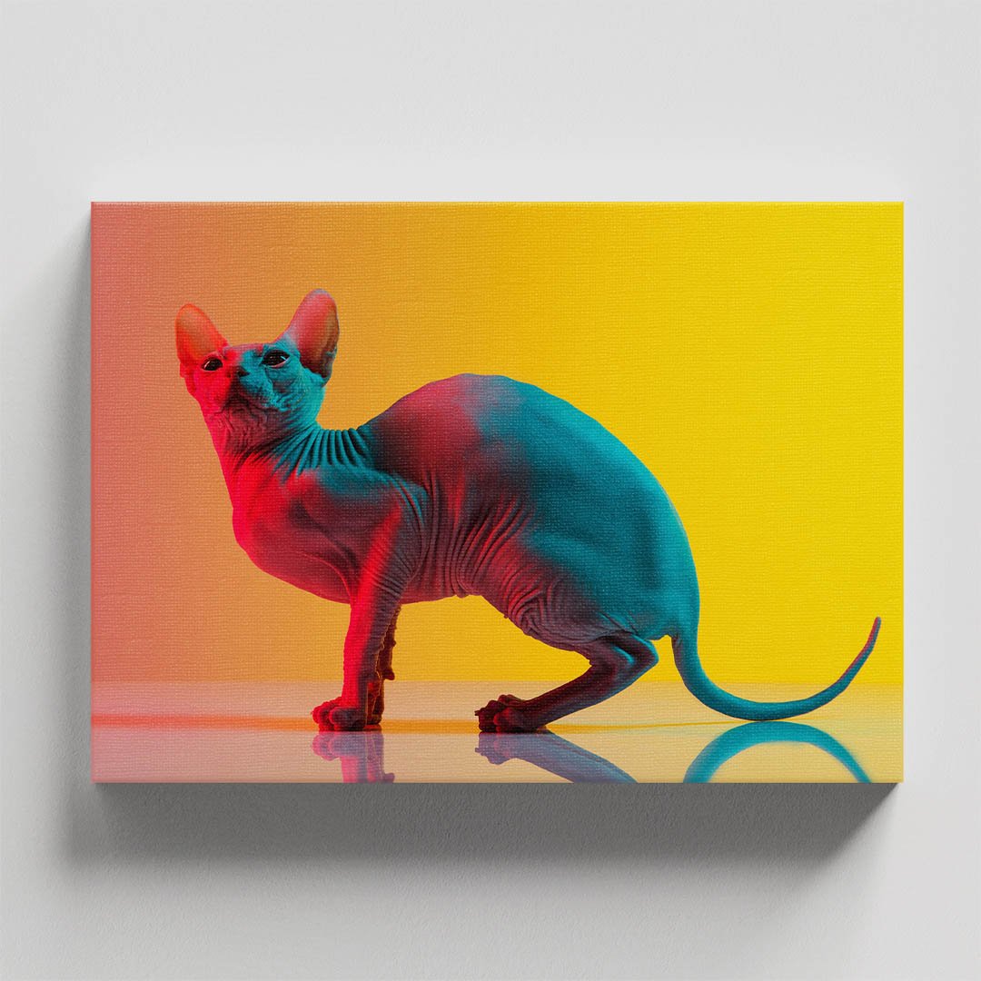 Cuadro Decorativo de Gato Esfinge #32 - Imagen 4