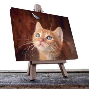 Cuadro Decorativo de Gatito Color Miel #41