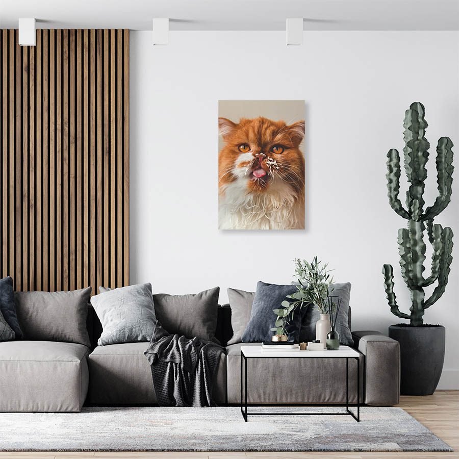 Cuadro Decorativo de Gato Persa Café #548 - Imagen 3