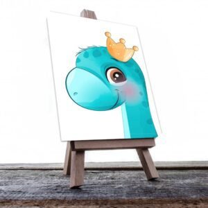 Cuadro Decorativo Infantil de Dinosaurios #01