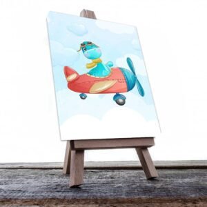 Cuadro Decorativo Infantil de Dinosaurios #09