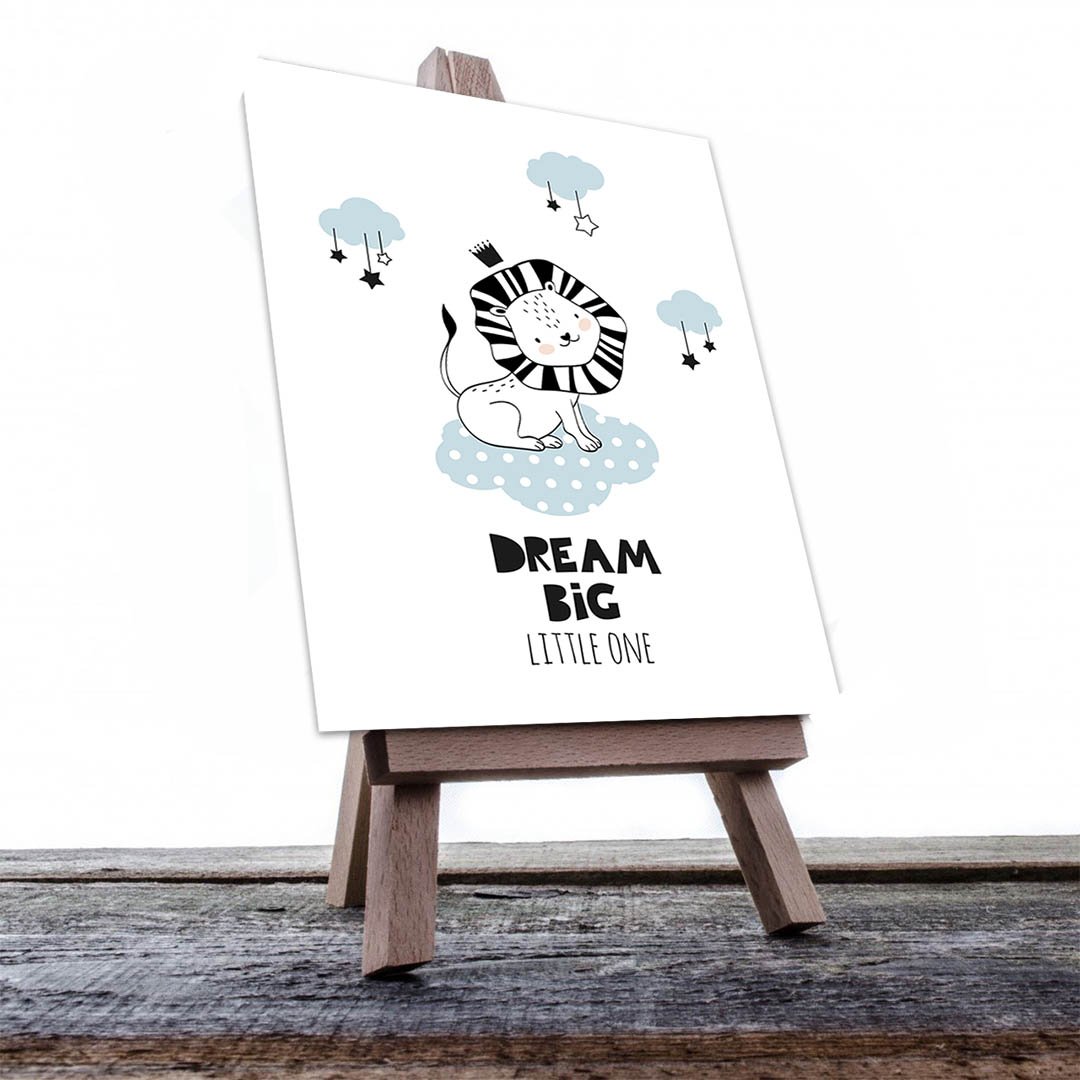 Cuadro Decorativo Infantil León #27