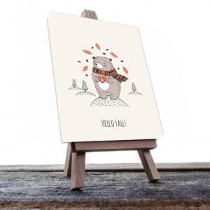 Cuadro Decorativo Infantil de Oso #31