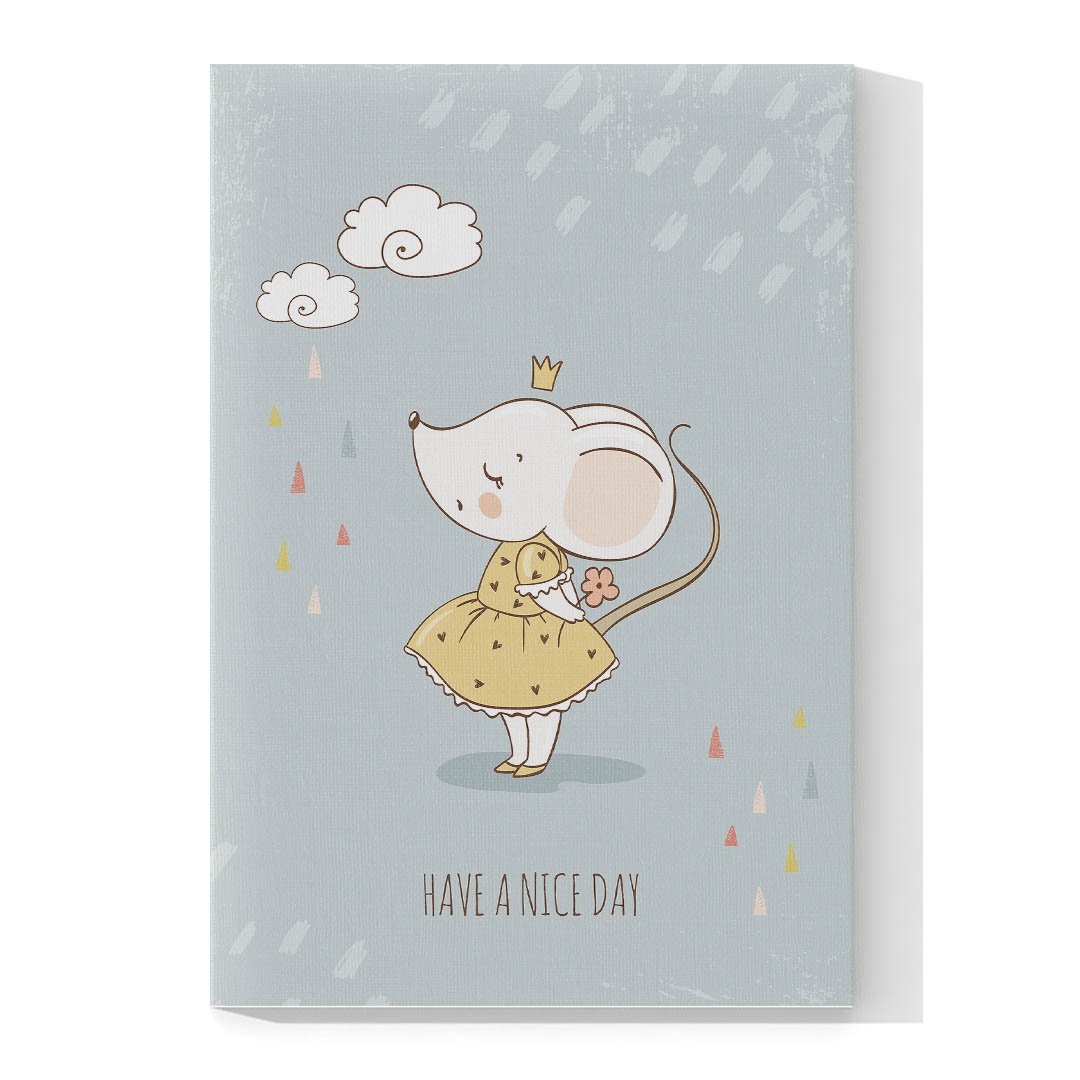 Cuadro Decorativo Infantil Ratón #35 - Imagen 4