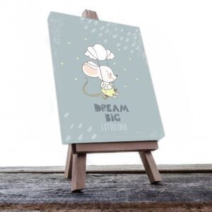 Cuadro Decorativo Infantil Ratón #36