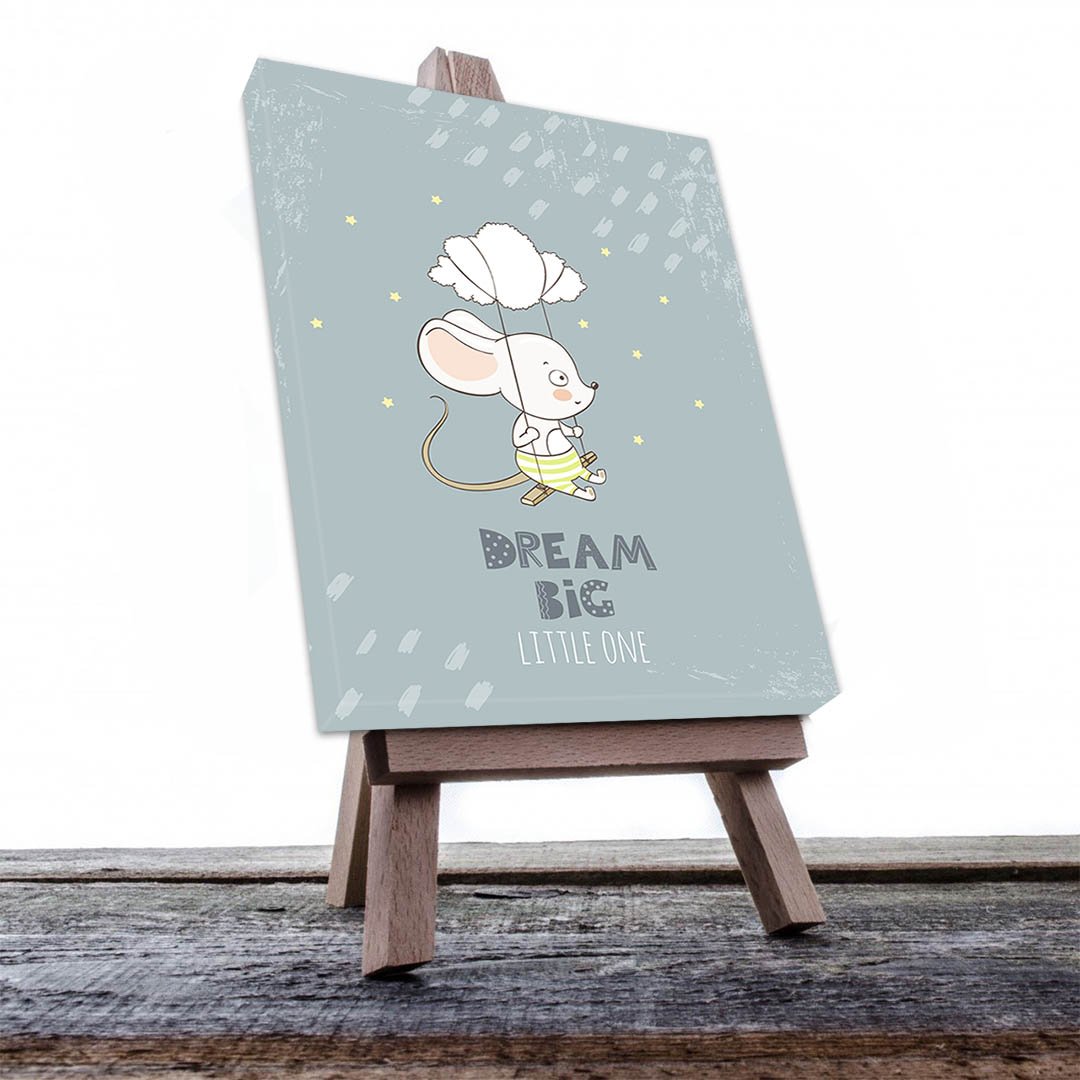 Cuadro Decorativo Infantil Ratón #36