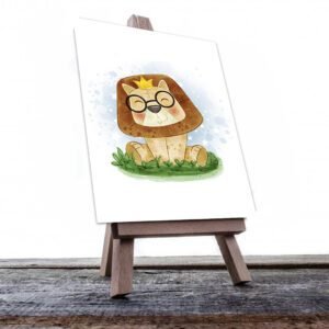 Cuadro Decorativo Infantil León #38