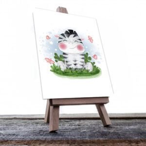 Cuadro Decorativo Infantil Cebra #42