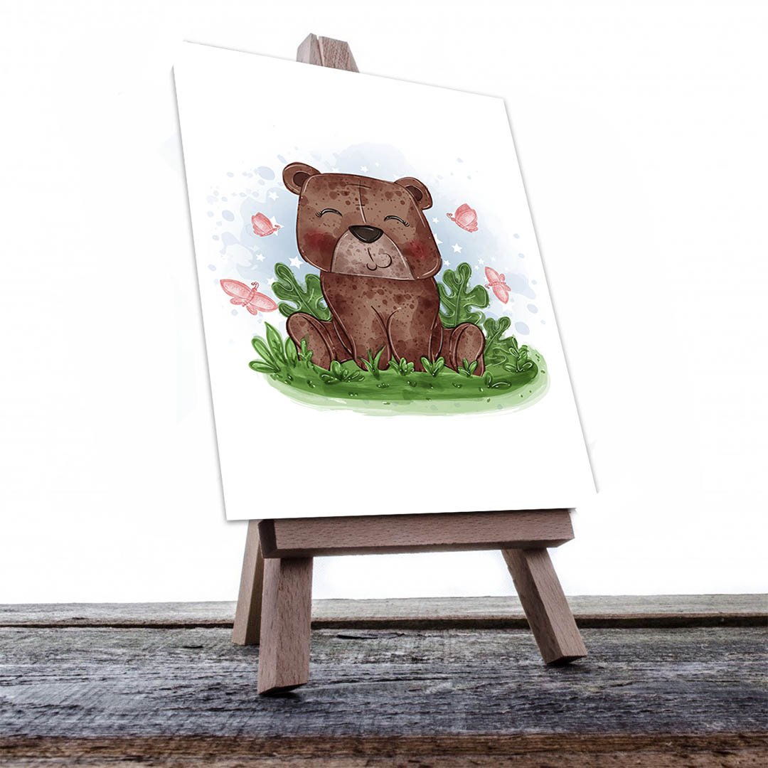 Cuadro Decorativo Infantil Oso #43