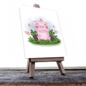 Cuadro Decorativo Infantil Puerquito #45