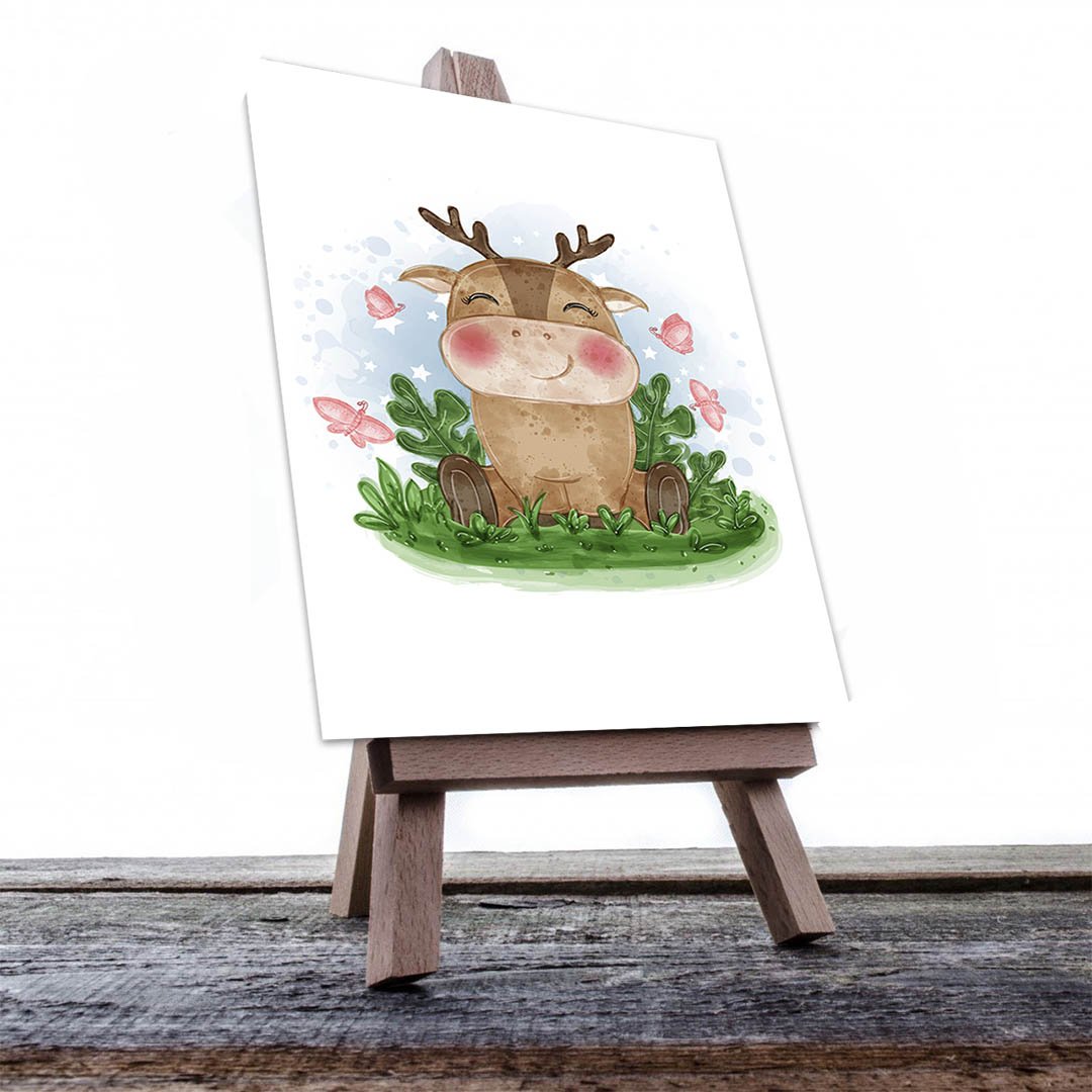 Cuadro Decorativo Infantil Ciervo #47
