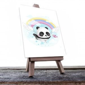 Cuadro Decorativo Infantil Oso Panda #48