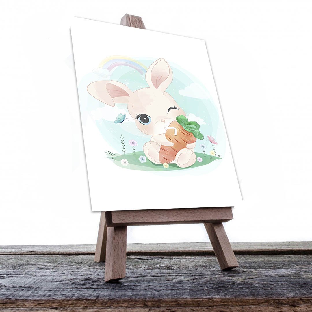Cuadro Decorativo Infantil Conejo #52