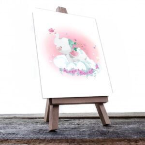 Cuadro Decorativo Infantil Elefante #58