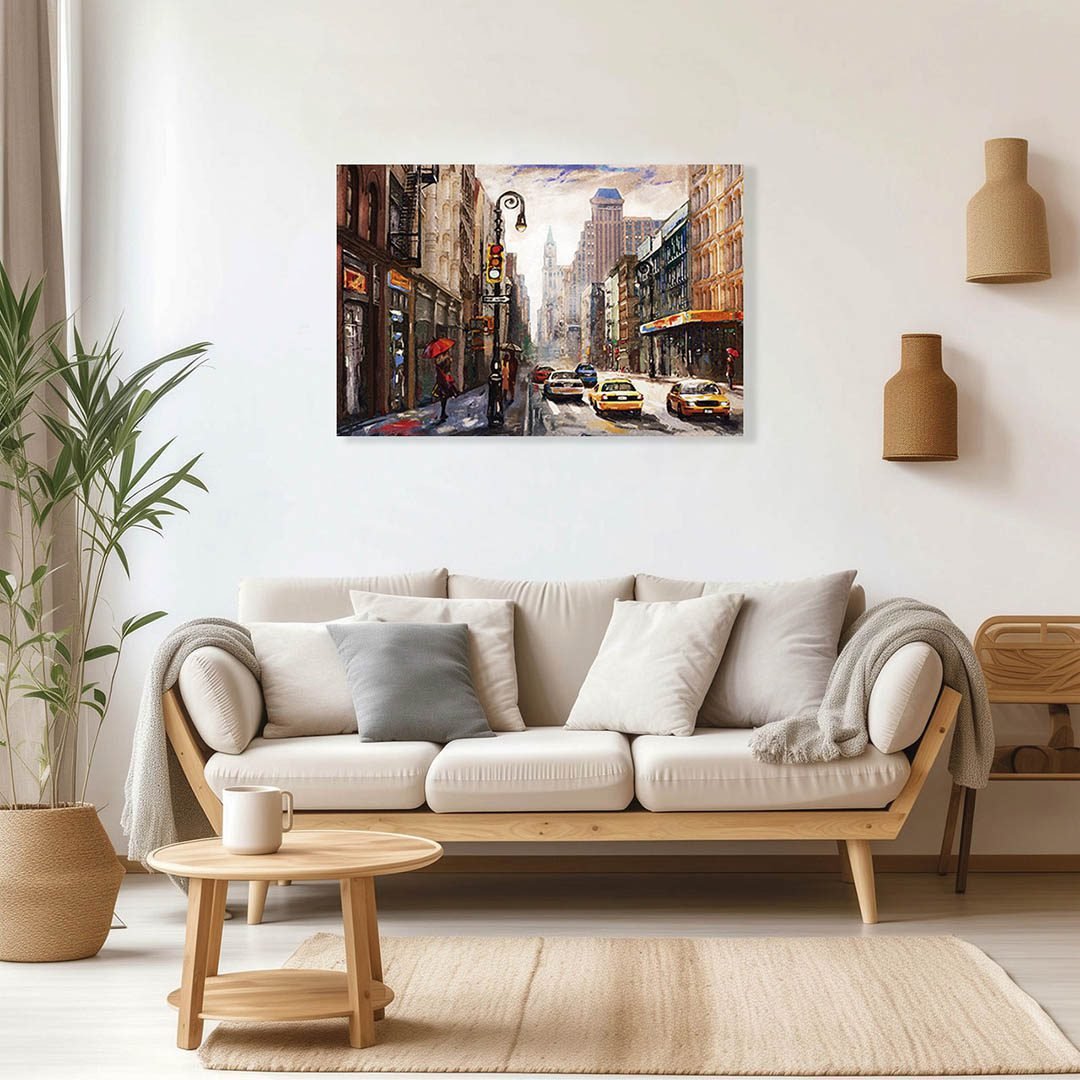 Cuadro Decorativo de New York Estilo Oleo #02 - Image 3