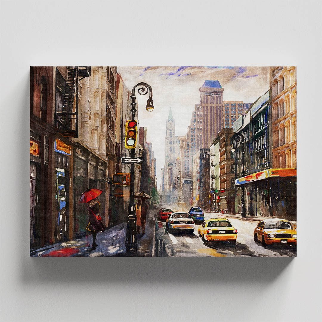 Cuadro Decorativo de New York Estilo Oleo #02 - Image 4