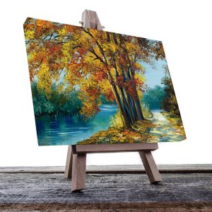 Cuadro Decorativo Árbol de Cerezo Estilo Oleo #16
