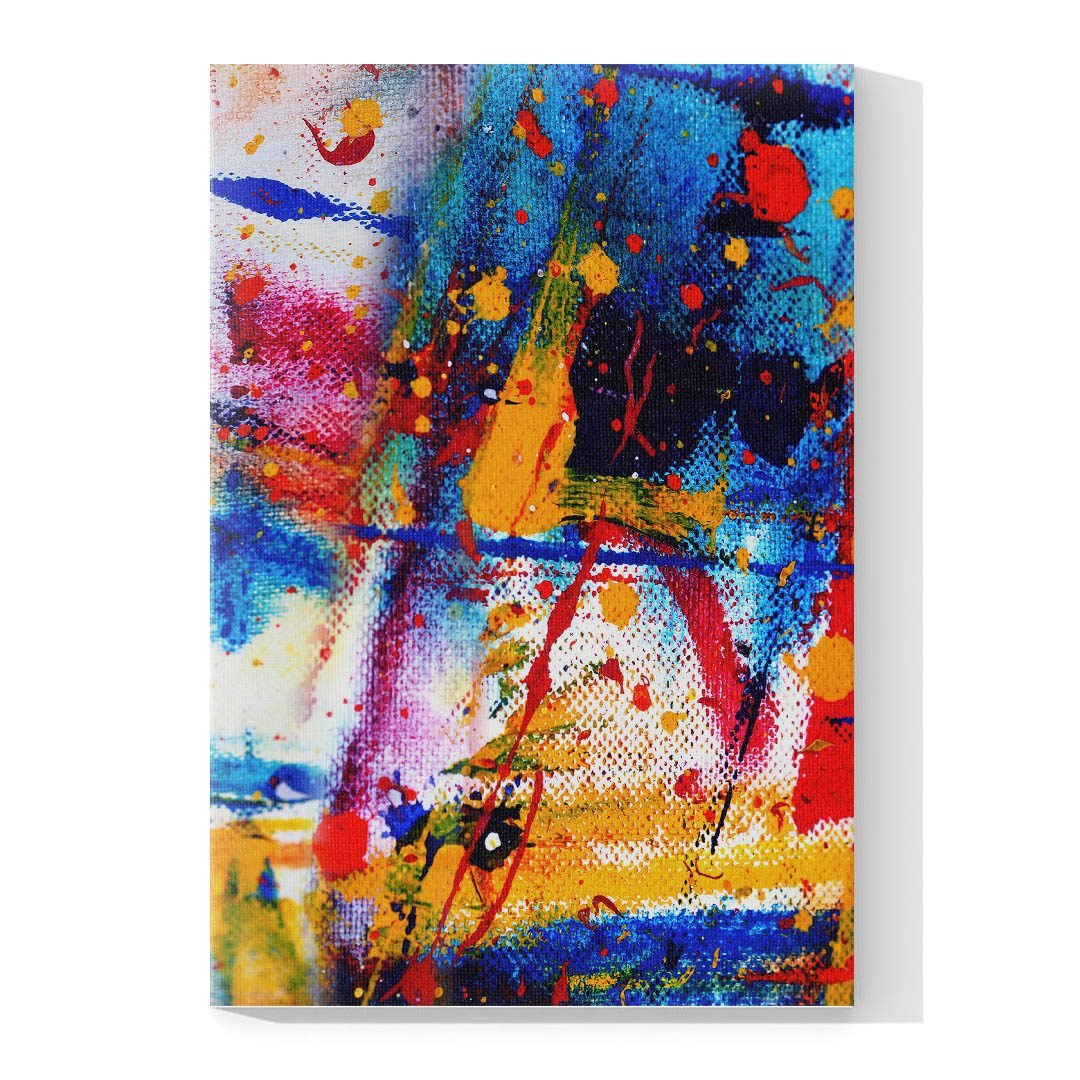 Cuadro Decorativo Abstracto Estilo Oleo #14V - Imagen 4