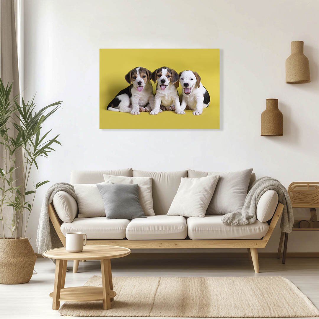 Cuadro Decorativo de Perritos Beagle #19 - Imagen 2