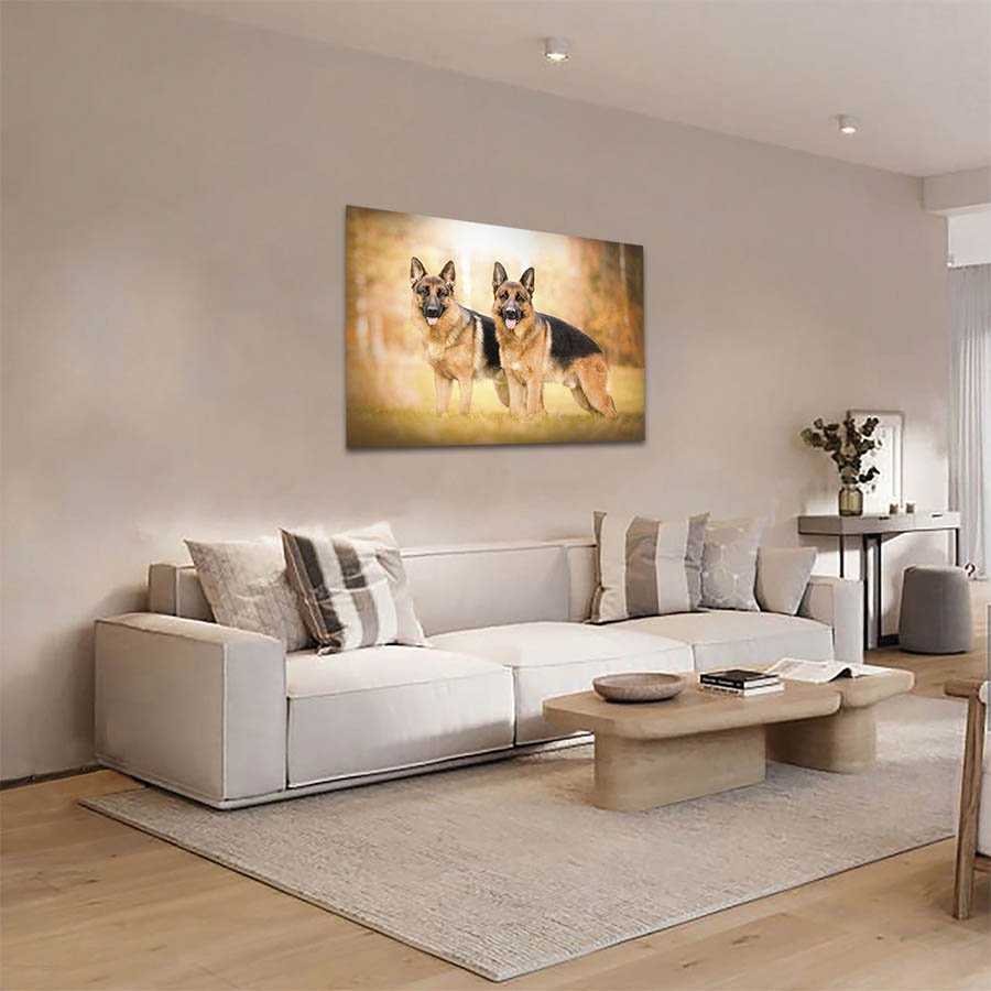 Cuadro Decorativo de Perros Pastor Alemán #45 - Imagen 3