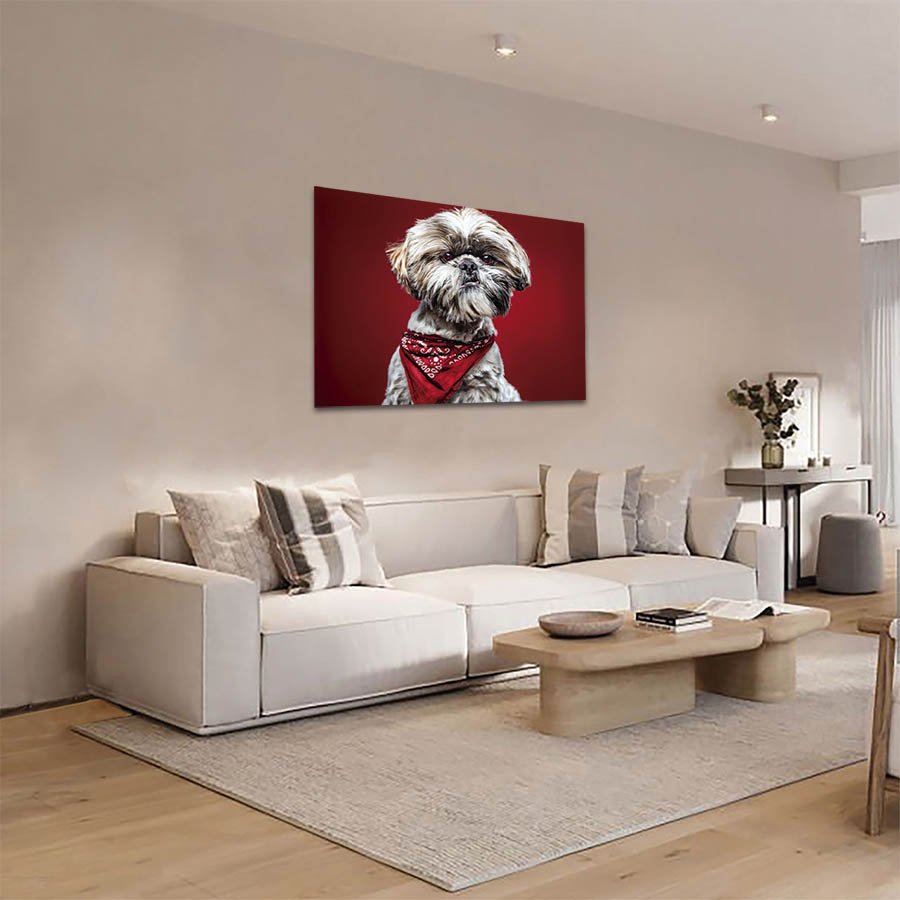 Cuadro Decorativo de Perro Shih Tzu #60 - Imagen 3