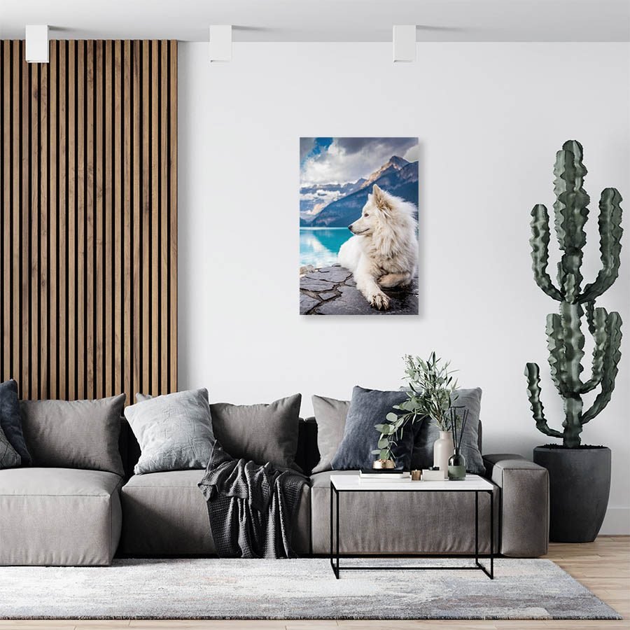Cuadro Decorativo de Perro Samoyedo #518 - Imagen 3