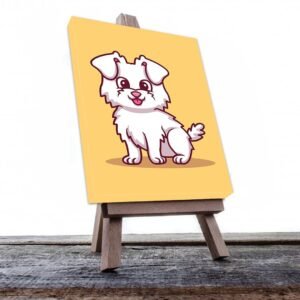 Cuadro Decorativo Dibujo de Perro Feliz #526
