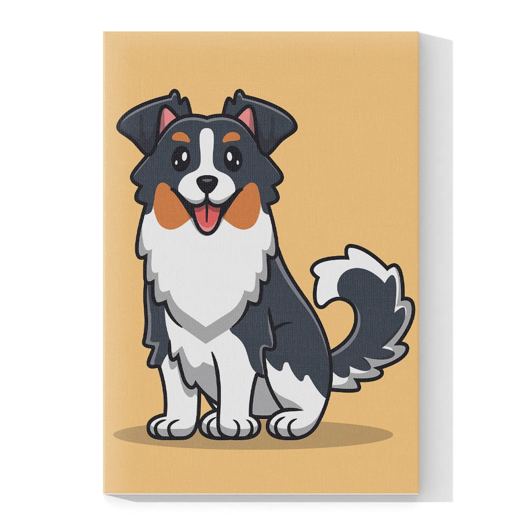 Cuadro Decorativo Dibujo de Perro Collie #528 - Imagen 4