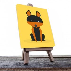 Cuadro Decorativo Dibujo de Perro Graciosos #529