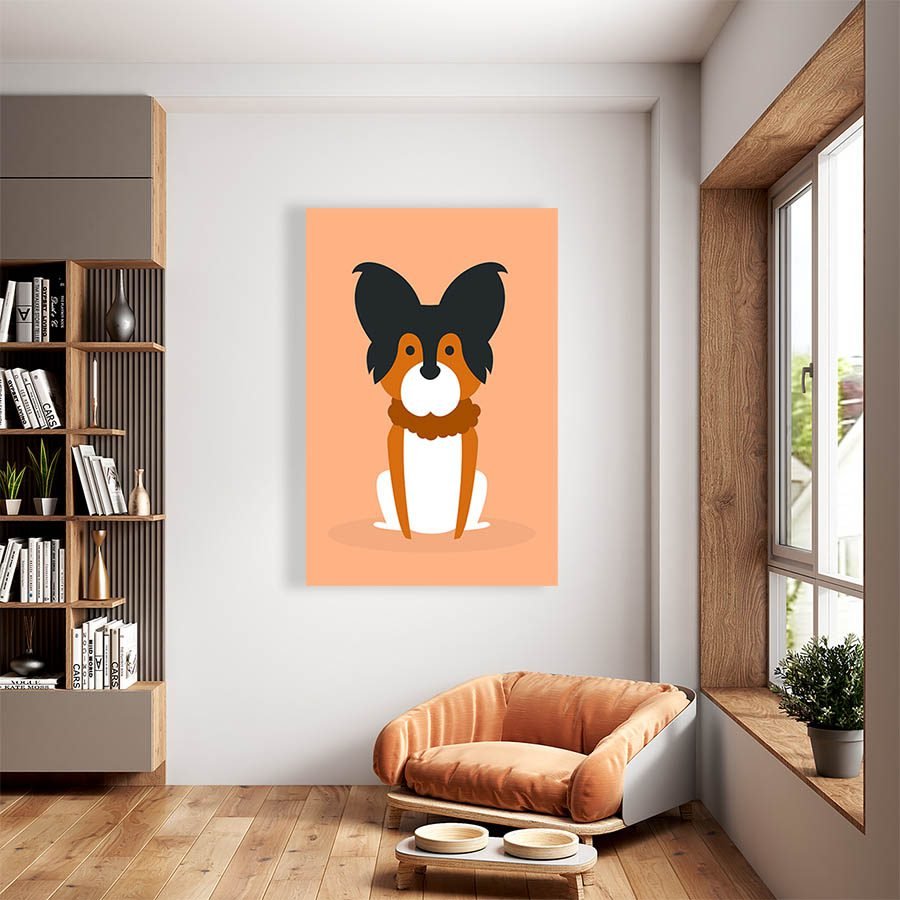 Cuadro Decorativo Dibujo de Perro Graciosos #530 - Imagen 2