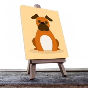 Cuadro Decorativo Dibujo de Perro Graciosos #531