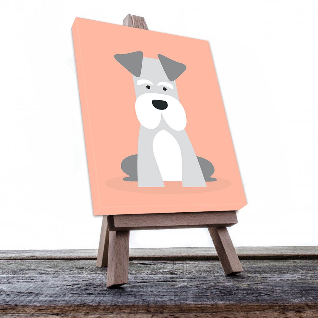 Cuadro Decorativo Dibujo de Perro Graciosos #532