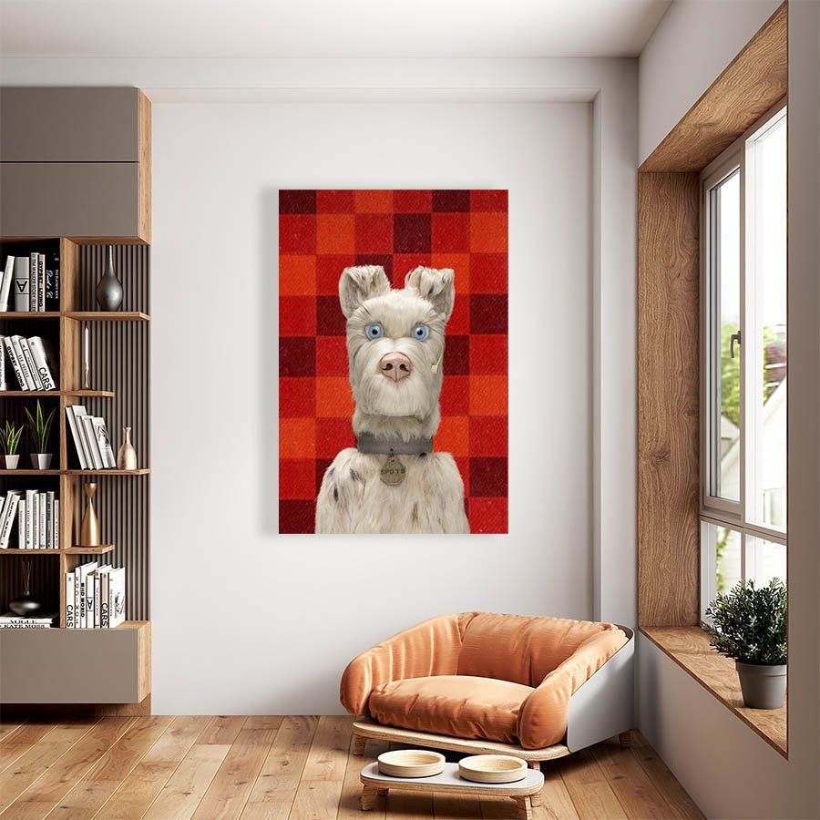 Cuadro Decorativo Dibujo de Perro Graciosos #537 - Imagen 2