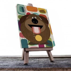 Cuadro Decorativo Dibujo de Perro Graciosos #540