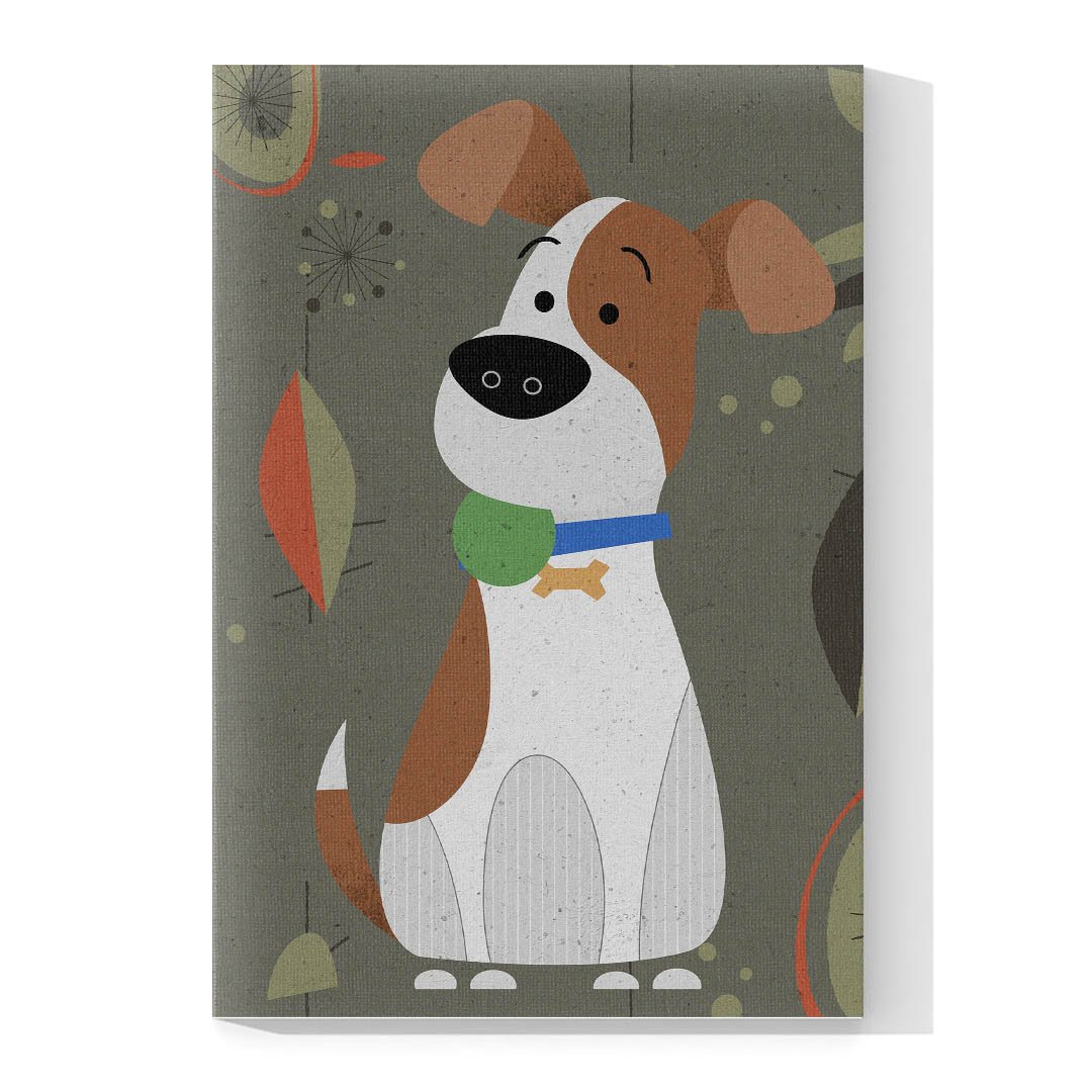 Cuadro Decorativo Dibujo de Perro Graciosos #541 - Imagen 4