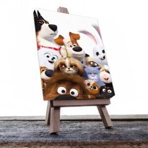 Cuadro Decorativo Dibujo de Perro Graciosos #544