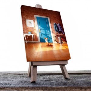 Cuadro Decorativo Dibujo de Perro Graciosos #545