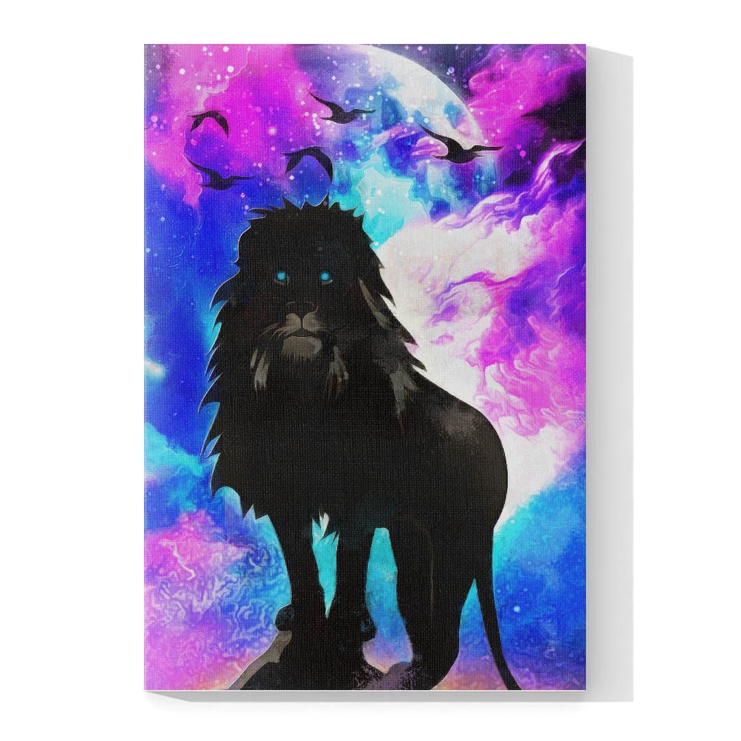 Set de 3 Cuadros Decorativos Holístico de León Místico - Imagen 3